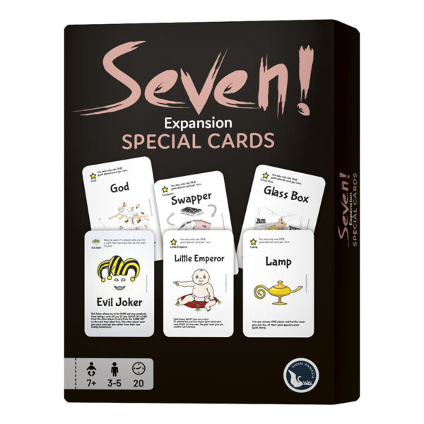 『CM桌遊館』-SEVEN! 英文版特別牌擴充 | 新天鵝堡桌遊